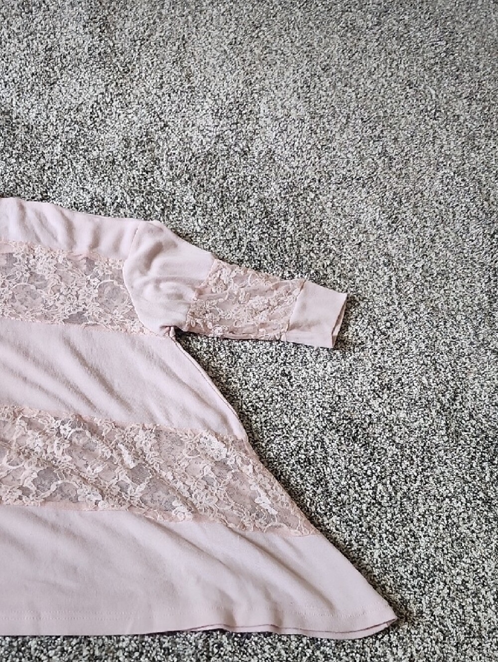 Poof! Pale Pink Knit Scoop Neck Top - Picture 6 of 9